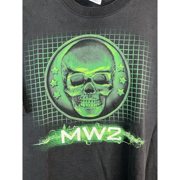 Vintage Call of Duty Modern Warfare 2 MW2 Video Game T-Shirt Sz XL - Picture 2 of 8